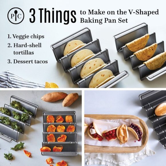 Brand New V-Shaped Baking Pan Set by Pampered Chef! - Picture 6 of 11